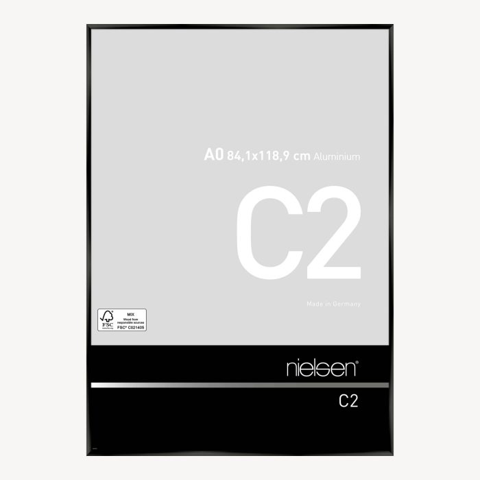 C2 Noir anodisé 84,1 X 118,9 cm