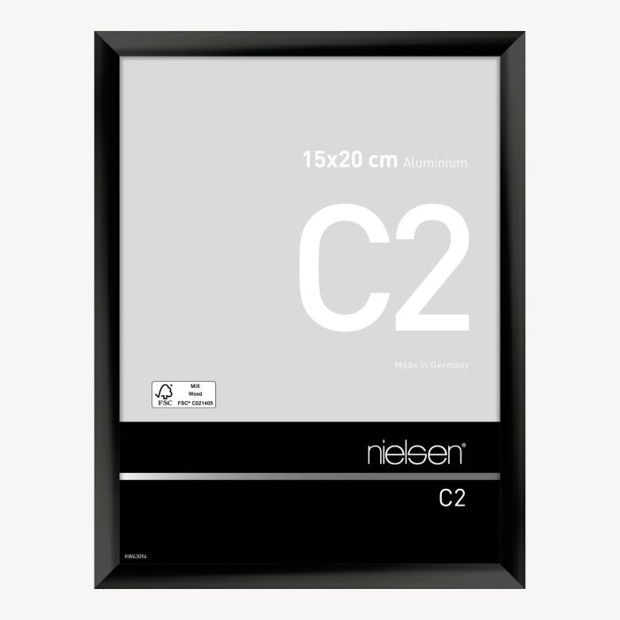 C2 Noir anodisé 15 x 20 cm
