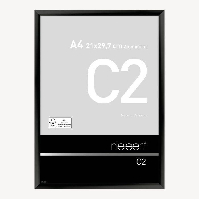 C2 Noir anodisé 21 x 29,7 cm