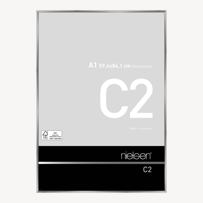C2 Argent poli 59,4 x 84,1 cm