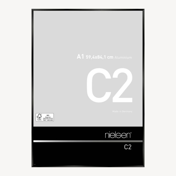 C2 Noir anodisé 59,4 x 84,1 cm