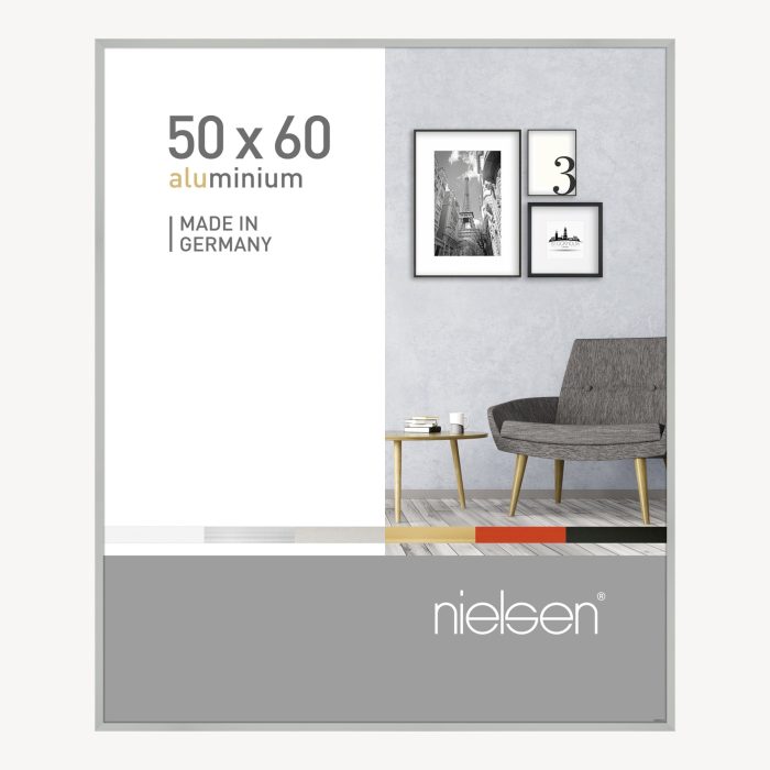 Pixel Argent mat 50 x 60 cm