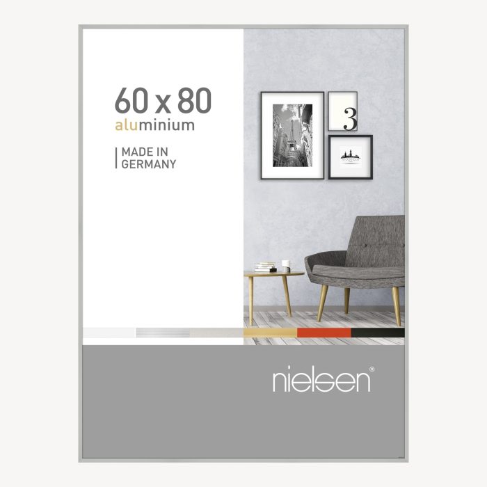Pixel Argent mat 60 x 80 cm