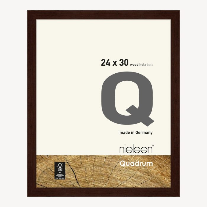 Quadrum Wengé 24 x 30 cm