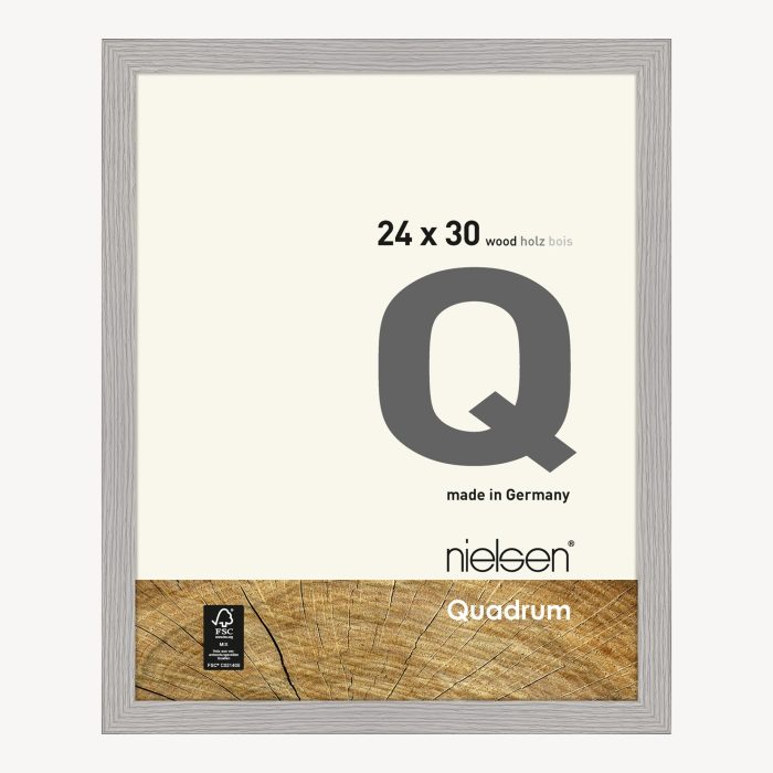 Quadrum Gris ciment 24 x 30 cm