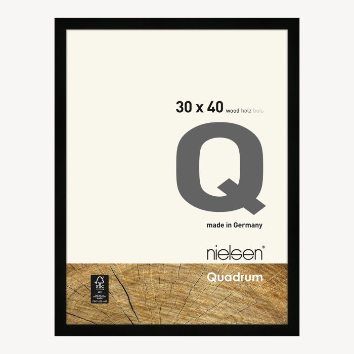 Quadrum Noir 30 x 40 cm