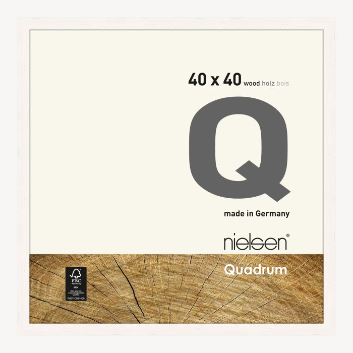 Quadrum Blanc de blanc 40 x 40 cm