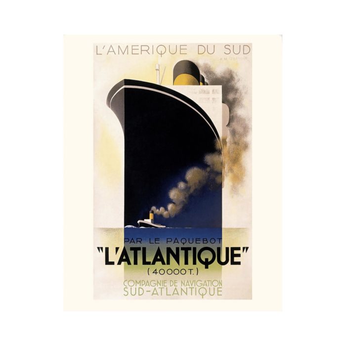 L'Atlantique (1931) par A.M.Cassandre